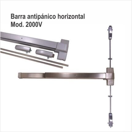 Barra antipánico vertical mod. 2000V AL Design Hardware